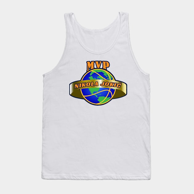 Nikola Jokic MVP Tank Top by antarte